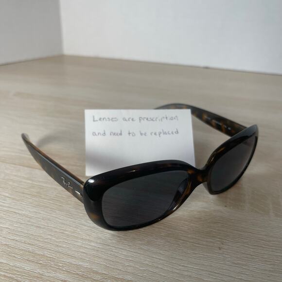 Ray-Ban JACKIE OHH RB4101 710 Cat Eye Tortoise Shell Italy FRAMES ONLY - Picture 1 of 9